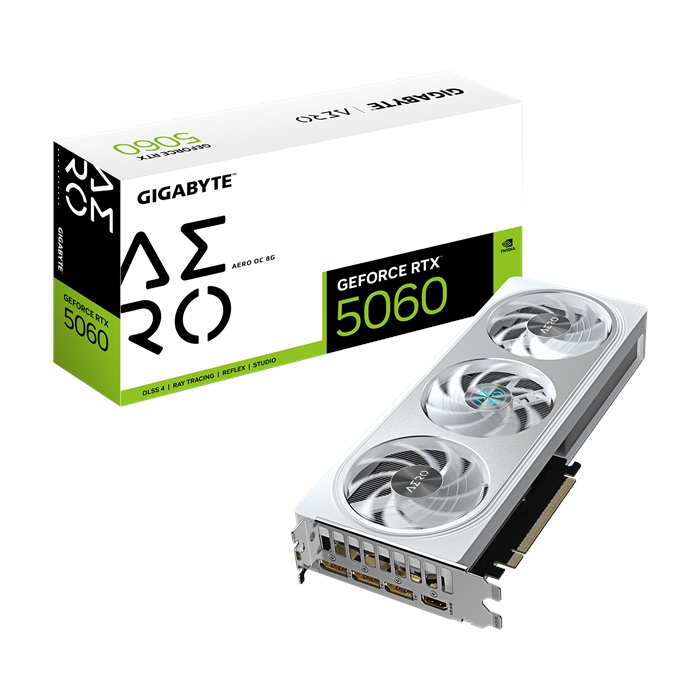 کارت گرافیک گیگابایت مدل GeForce RTX™ 5060 AERO OC 8G