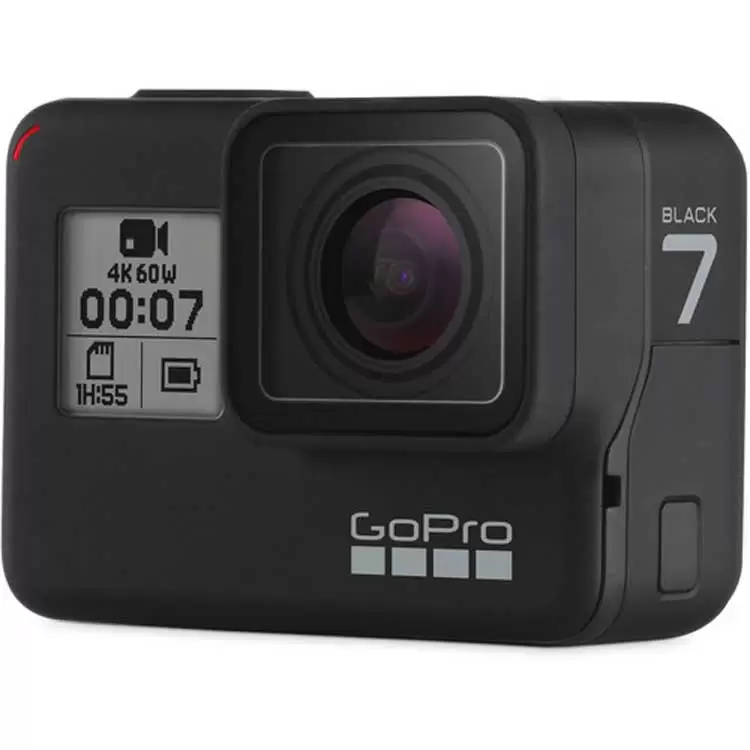 دوربین فیلم برداری ورزشی گوپرو مدل Hero 7 Black به همراه پایه مونوپاد مدل El Grande