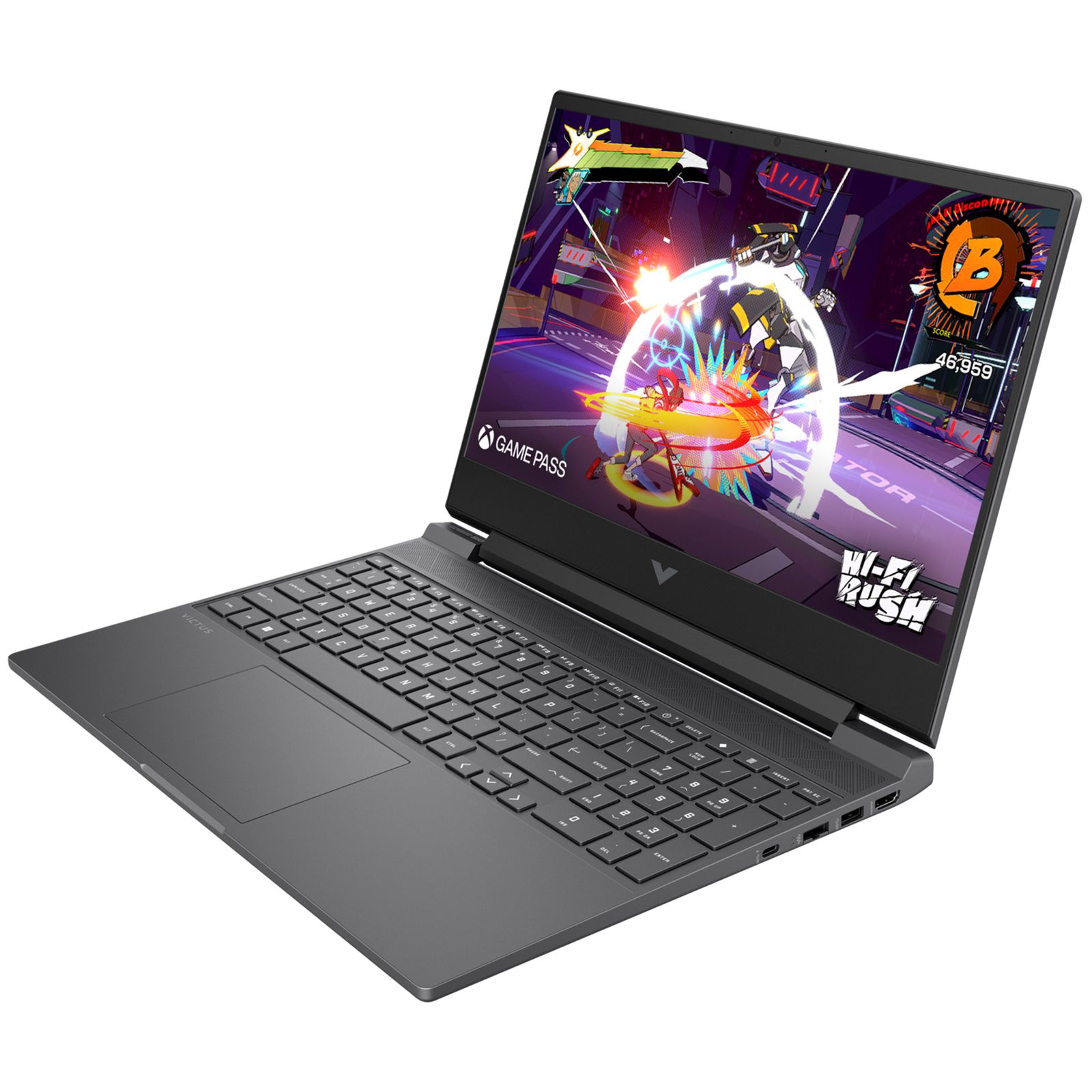 لپ تاپ اچ پی مدل HP Victus 15-FB3120AX-Z | R7 7445HS-16GB-512GB SSD-6GB RTX 3050-Full HD 144Hz LAPTOP