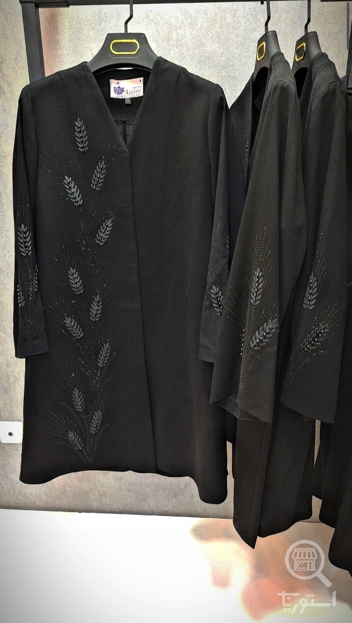 مانتو گلدوزی خوشه ای