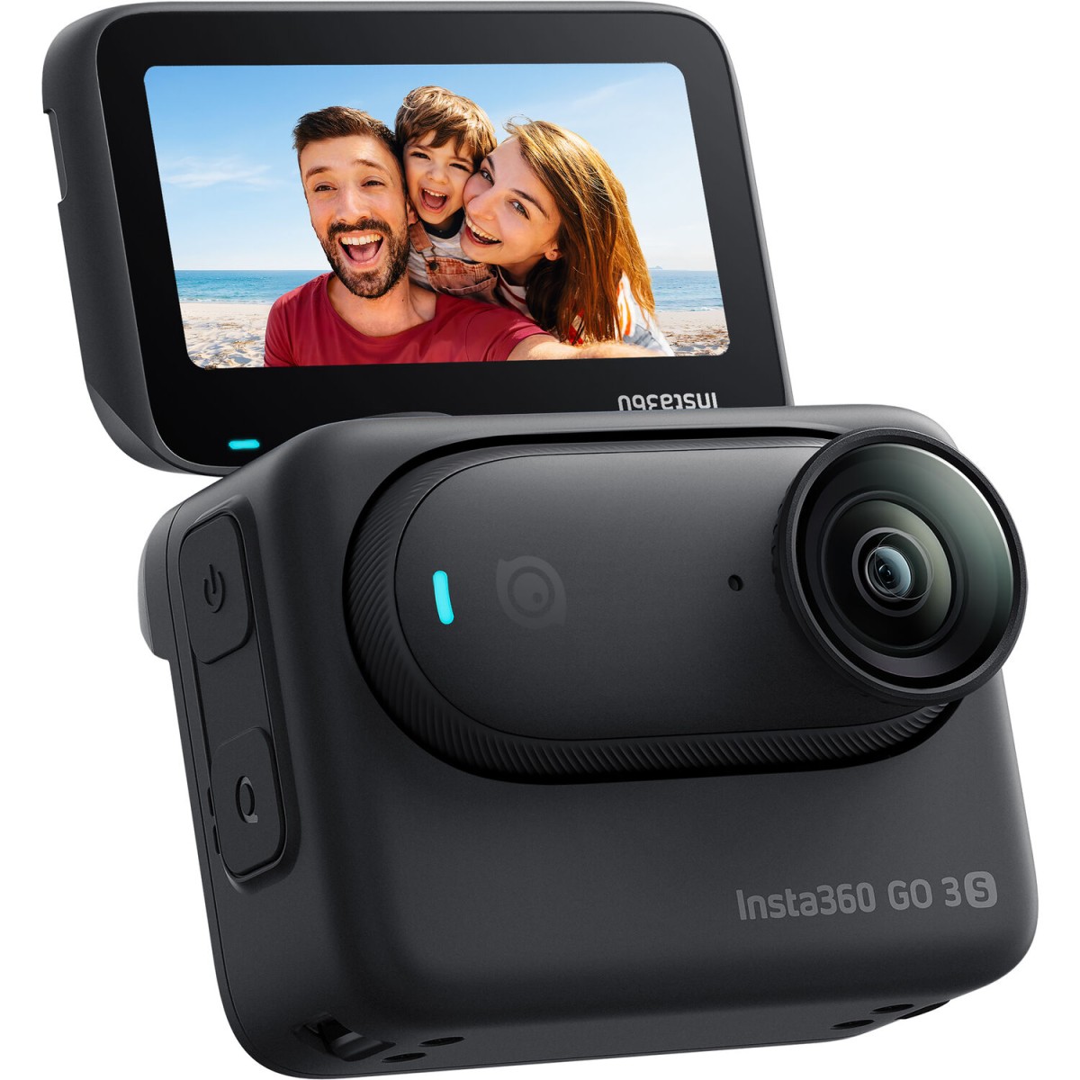 دوربین ورزشی اینستا۳۶۰ مدل Insta360 GO 3S - باندل استاندارد ظرفیت ۱۲۸ گیگابایت - رنگ مشکی — تصویر 1