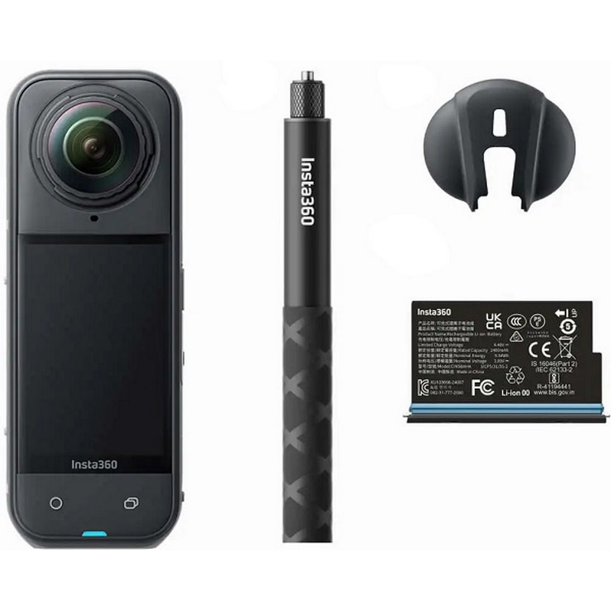 دوربین ورزشی اینستا ۳۶۰ استارتر باندل مدل Insta360 X5 Starter Bundle — تصویر 1