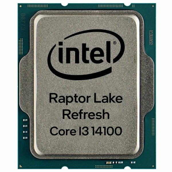 پردازنده مرکزی اینتل سری Raptor Lake مدل Core i3-14100