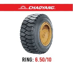 لاستیک لیفتراک چائویانگ مدل CL621 (بادی) سایز 6.50R10(تاریخ تولید2025)