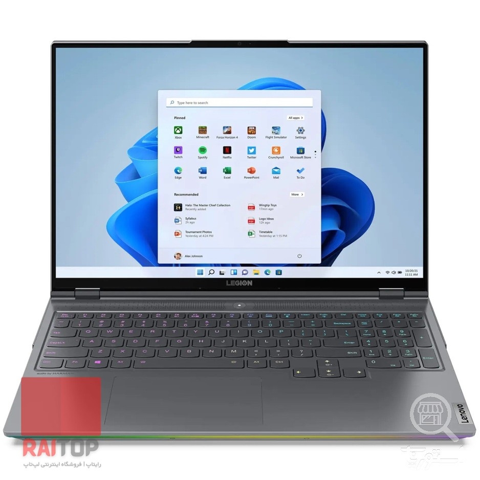لپ تاپ 16 اینچی Lenovo مدل Legion 7 16ACHg6
