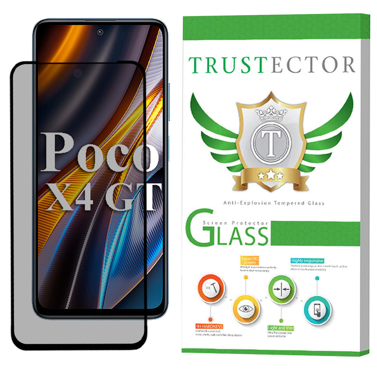 محافظ صفحه نمایش موبایل شیائومی مدل Poco X4 GT
