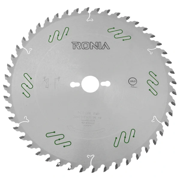 تیغ اره رونیا RSB-IW3004830T چوب بر ۳۰۰ میلیمتر ۴۸ دندانه
