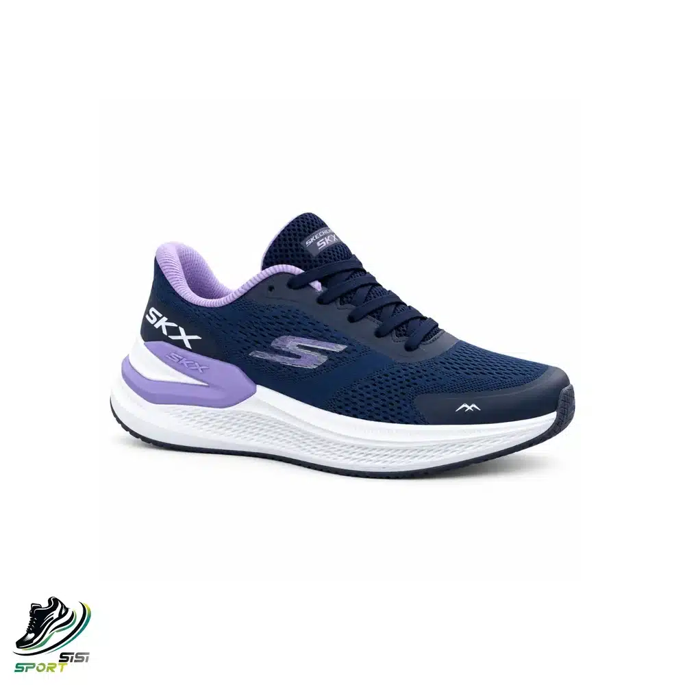 کتونی اسکیچرز زنانه skx بنفش
