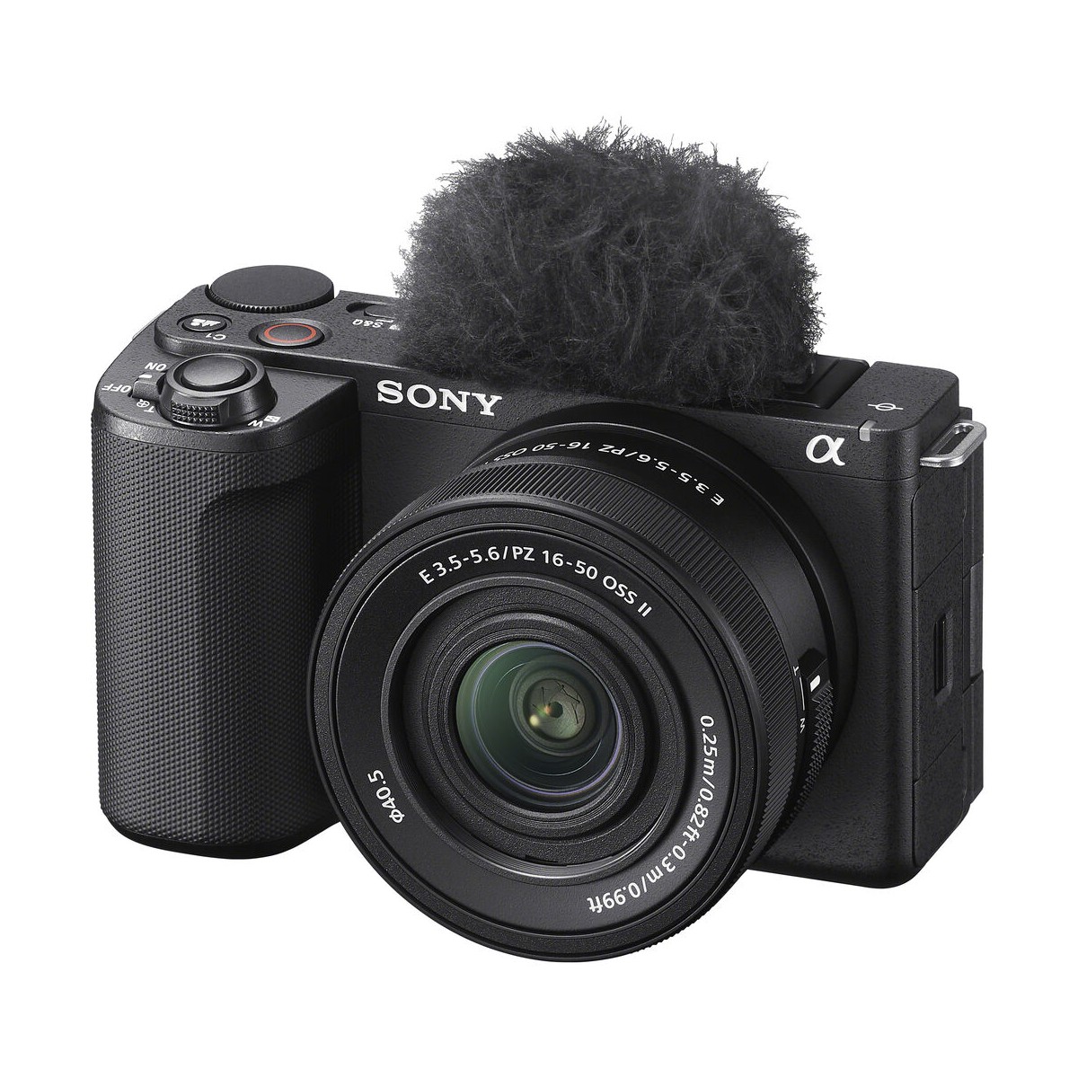 دوربین بدون آینه سونی مدل Sony ZV-E10 II به همراه لنز ۱۶-۵۰ میلیمتری II رنگ مشکی
