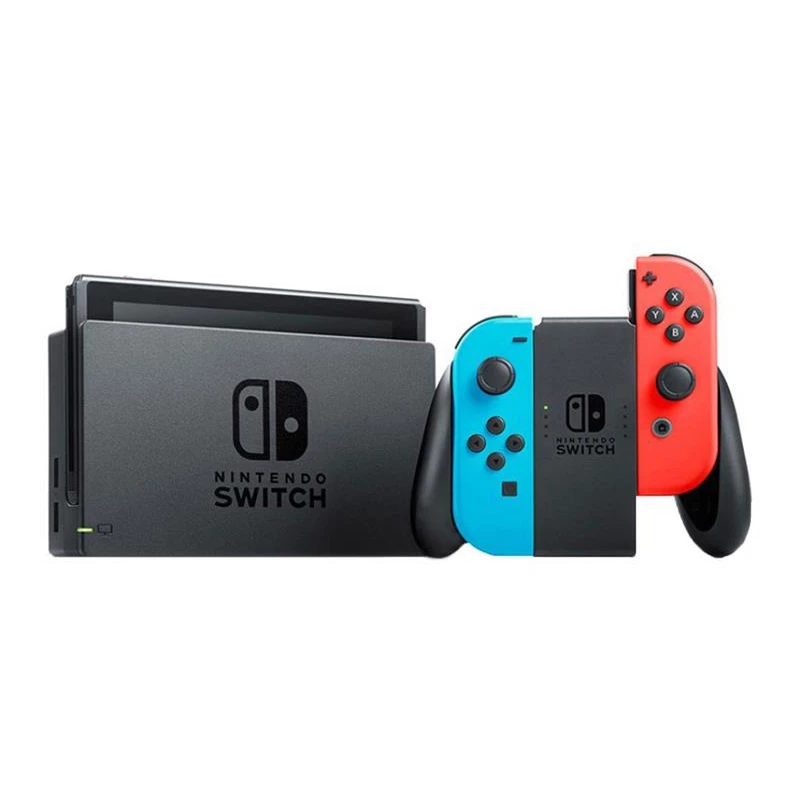 کنسول بازی نینتندو مدل Switch Neon Blue and Neon Red Joy-Con