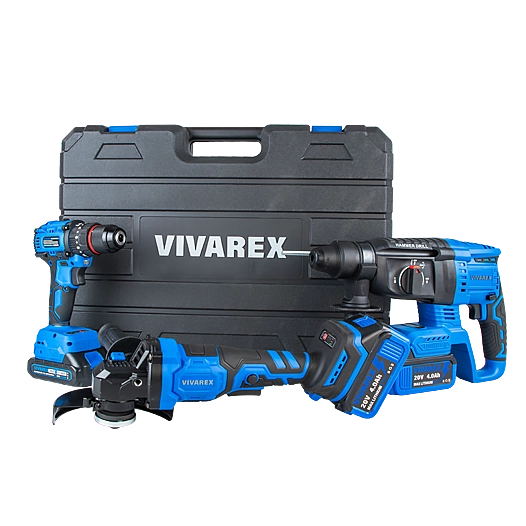 کیت شارژی ویوارکس VR2403-BCK براشلس ۳ عددی ۲۰ ولت