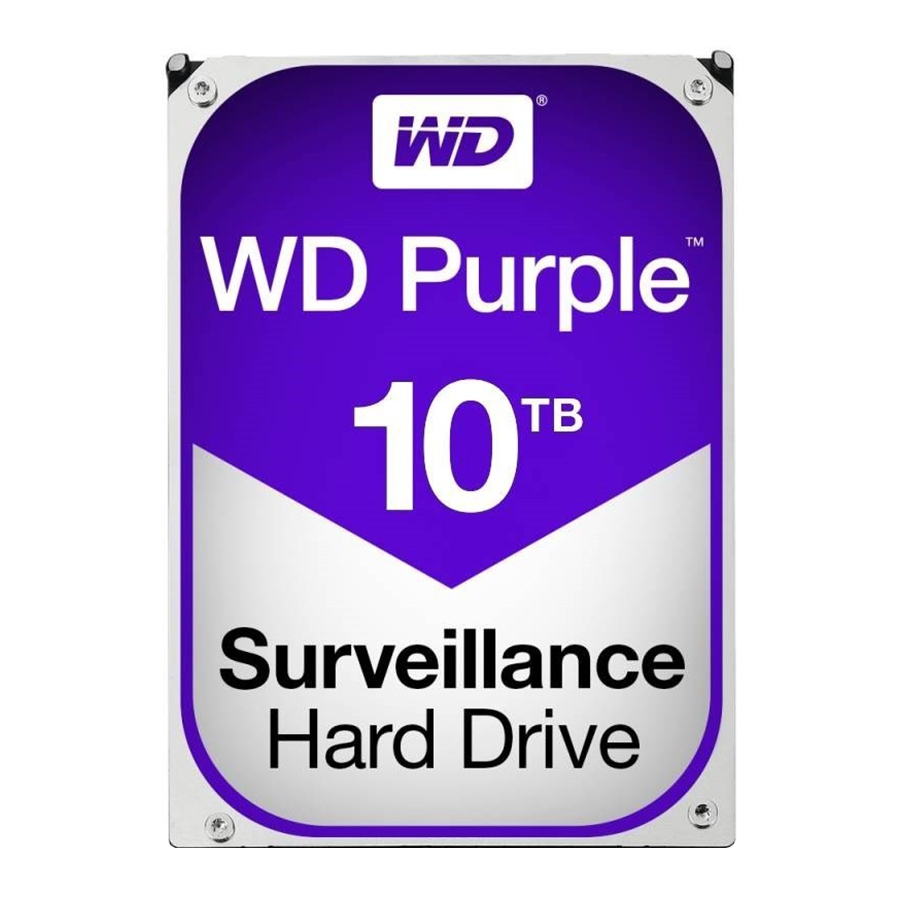 هارد اینترنال 10 ترابایت وسترن دیجیتال مدل Purple