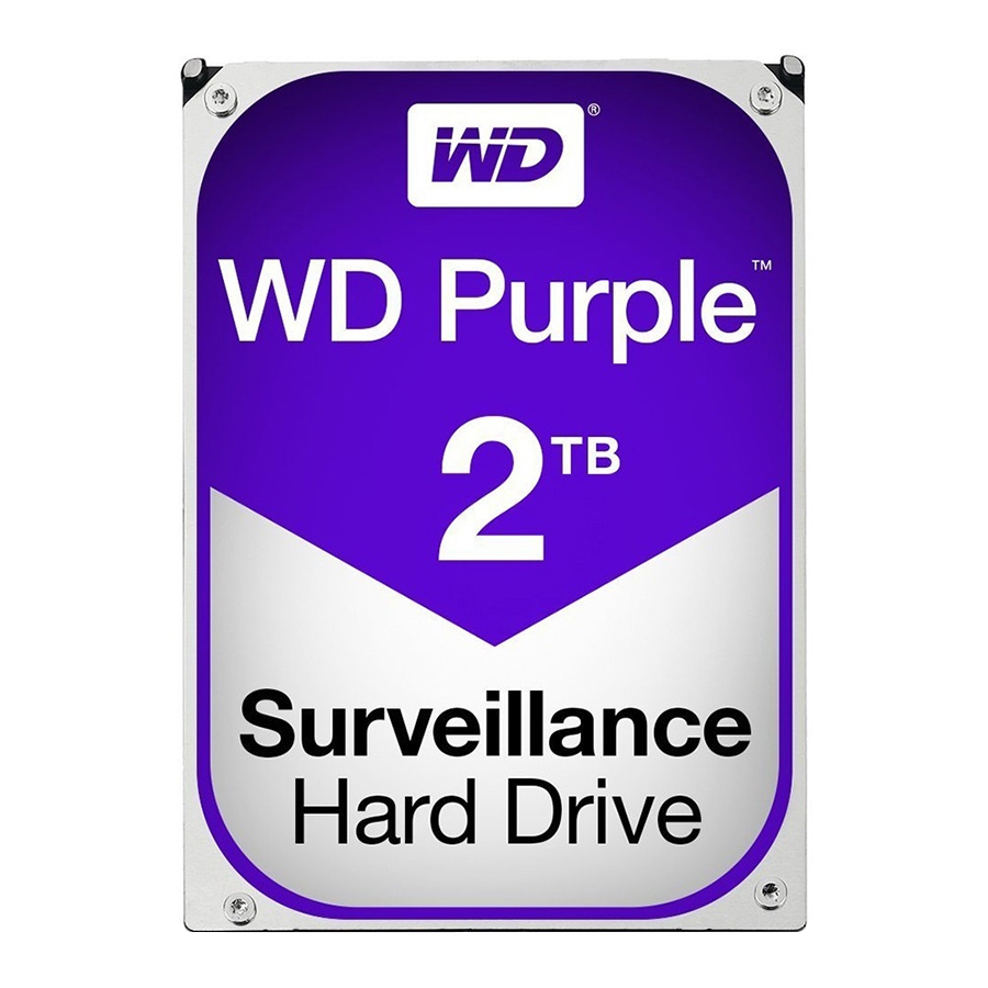هارد اینترنال 2 ترابایت وسترن دیجیتال مدل Purple