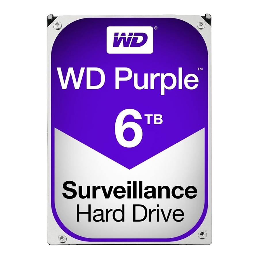 هارد اینترنال 6 ترابایت وسترن دیجیتال مدل Purple