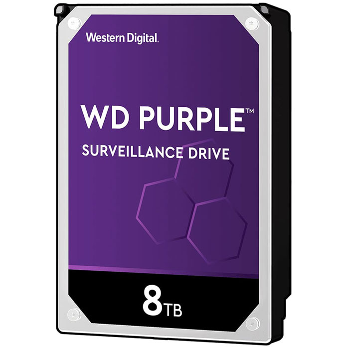 هارددیسک اینترنال وسترن دیجیتال مدل Purple ظرفیت 8 ترابایت