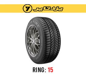 لاستیک خودرو یزد تایر مدل اورانوس سایز 195/65R15 (تاریخ تولید 2026)