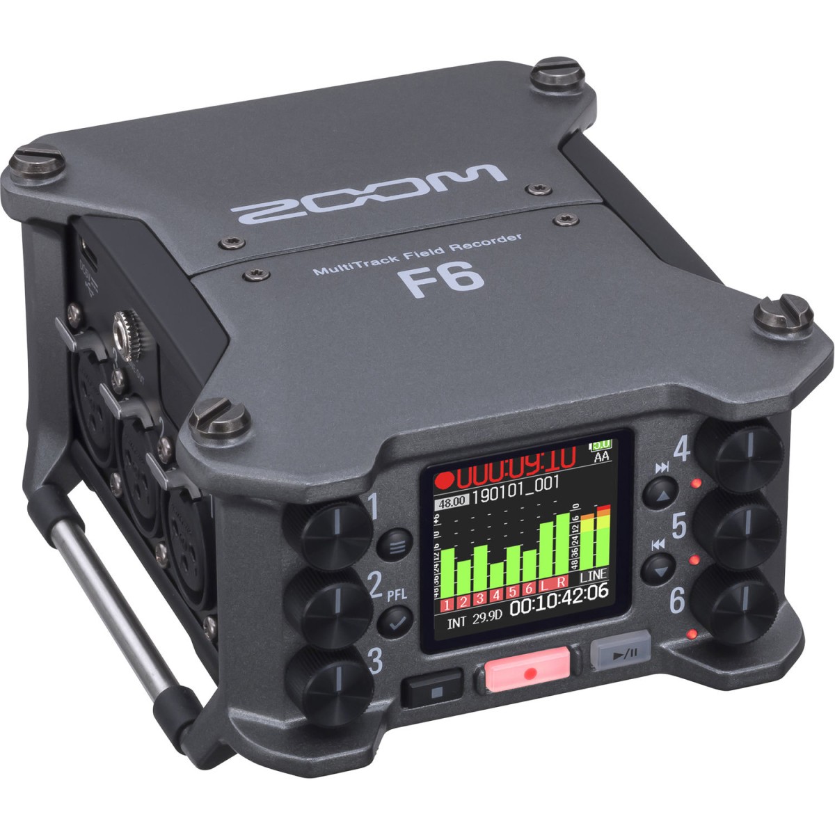 رکوردر زوم مدل Zoom F6 6-Input / 14-Track Multitrack Field