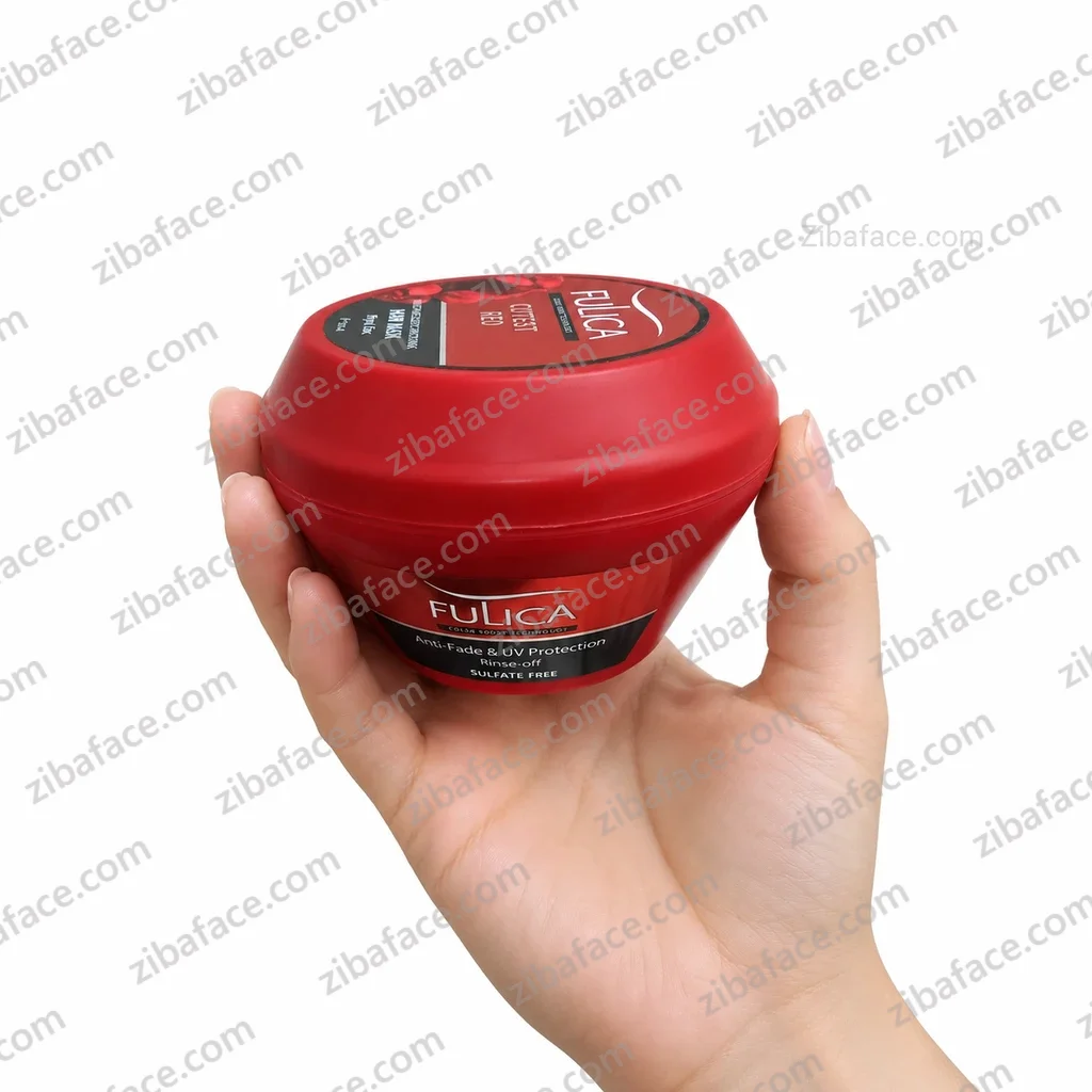 ماسک تقویت کننده و نرم کننده عمیق موهای قرمز فولیکا - 300 گرم (انقضا 1406/03)