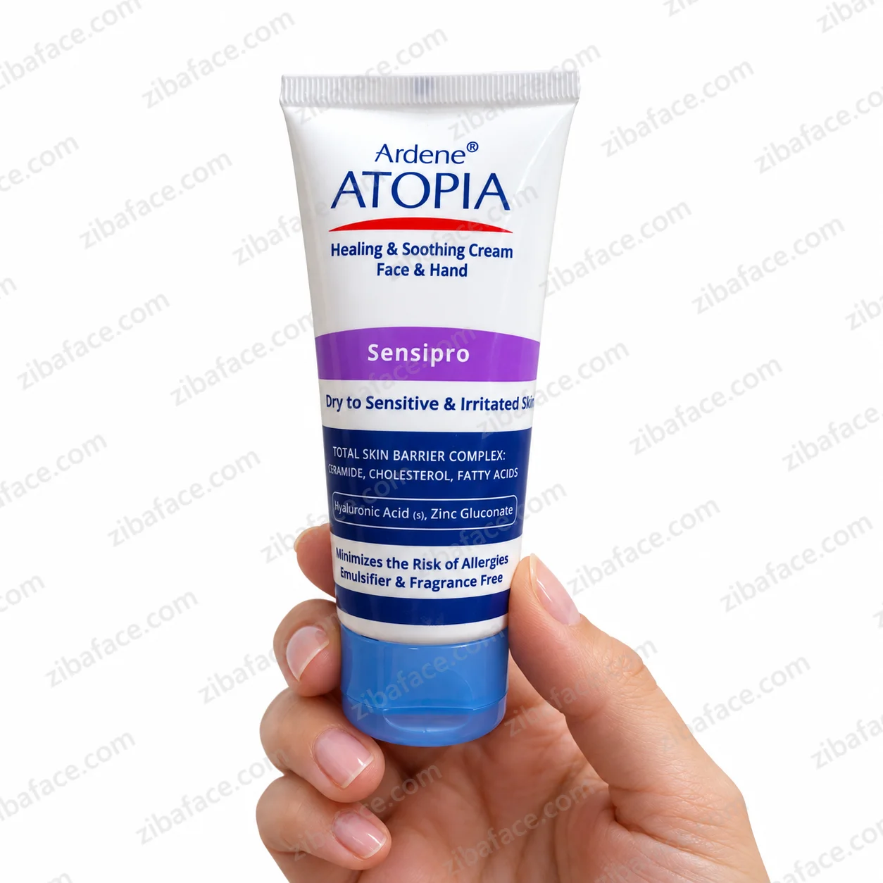 کرم مرطوب کننده و التیام بخش دست و صورت آردن آتوپیا , مناسب پوست های خشک و حساس - 50 گرم (انقضا 1407/11)