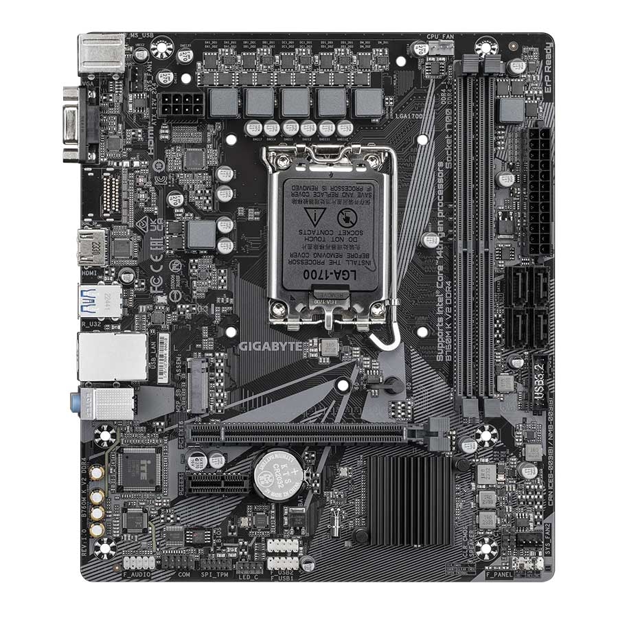مادربرد گیگابایت مدل Gigabyte B760M-K V2 DDR4 LGA1700 Micro