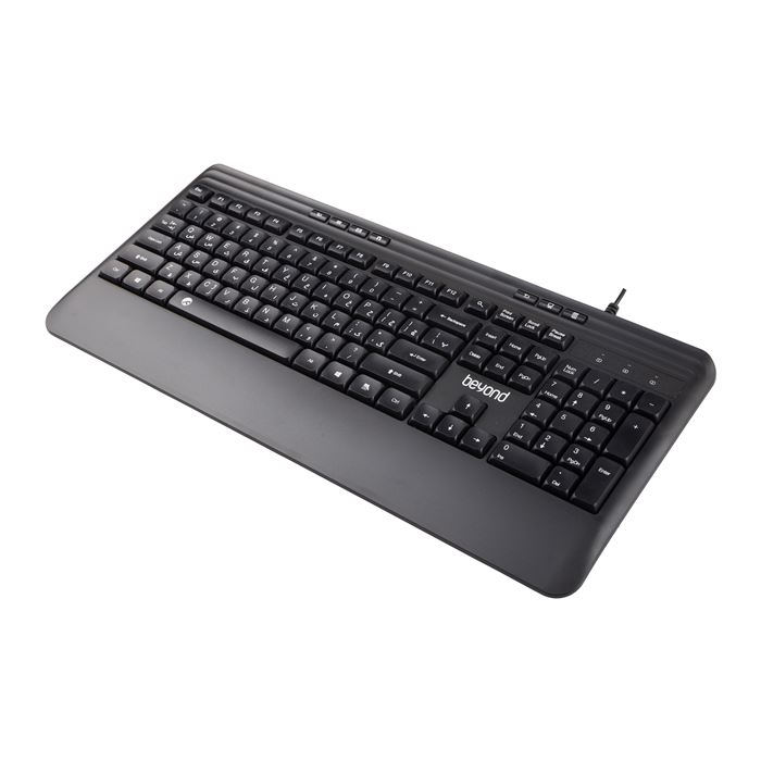 کیبورد سیم دار بیاند مدل BK-9100silent
