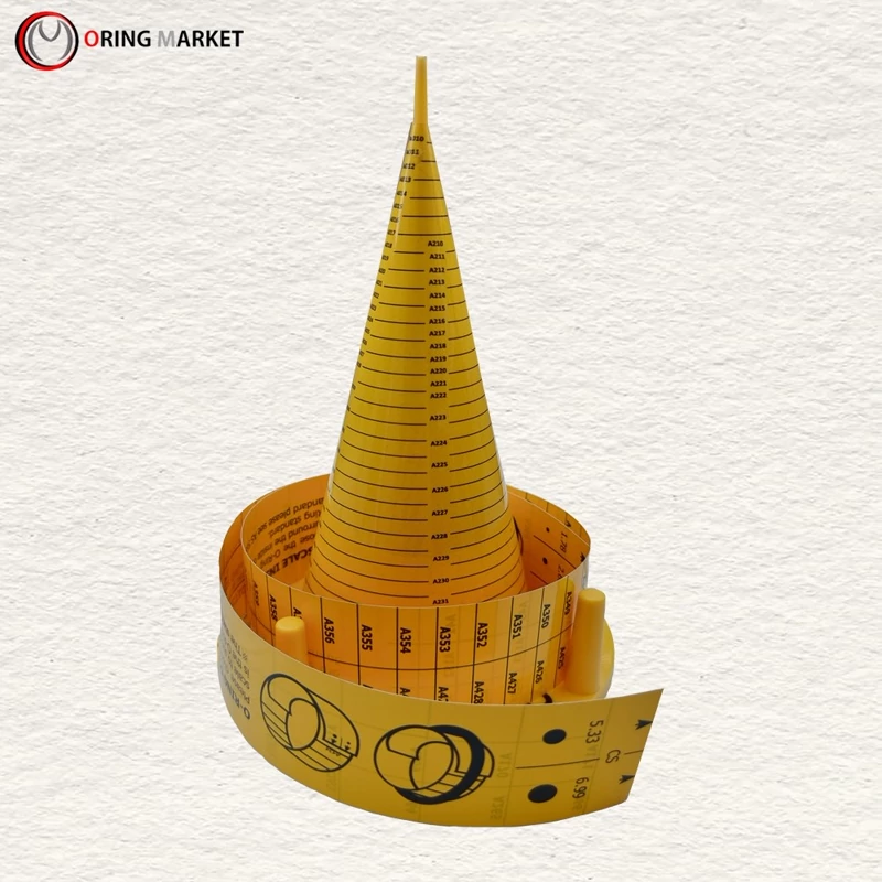 ابزار اندازه گیری قطر داخلی اورینگ -برند پارکر ( O-ring measuring cone and tape)
