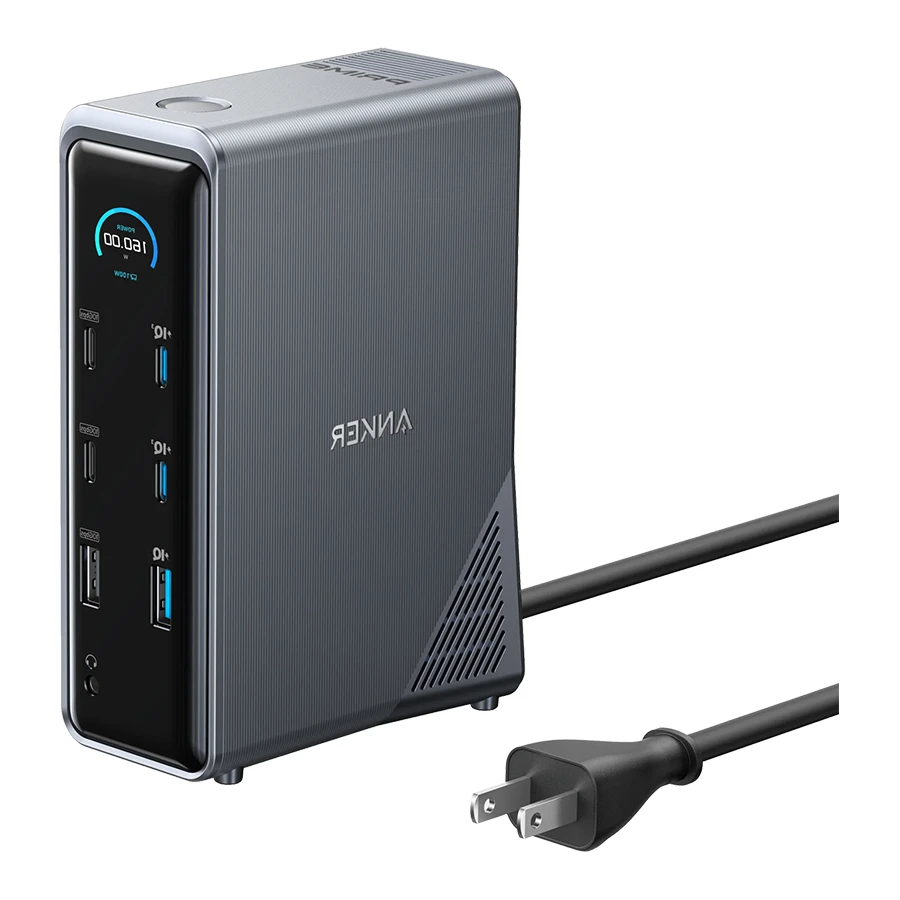 هاب و داک استیشن USB-C چهارده پورت انکر مدل Prime A83B6