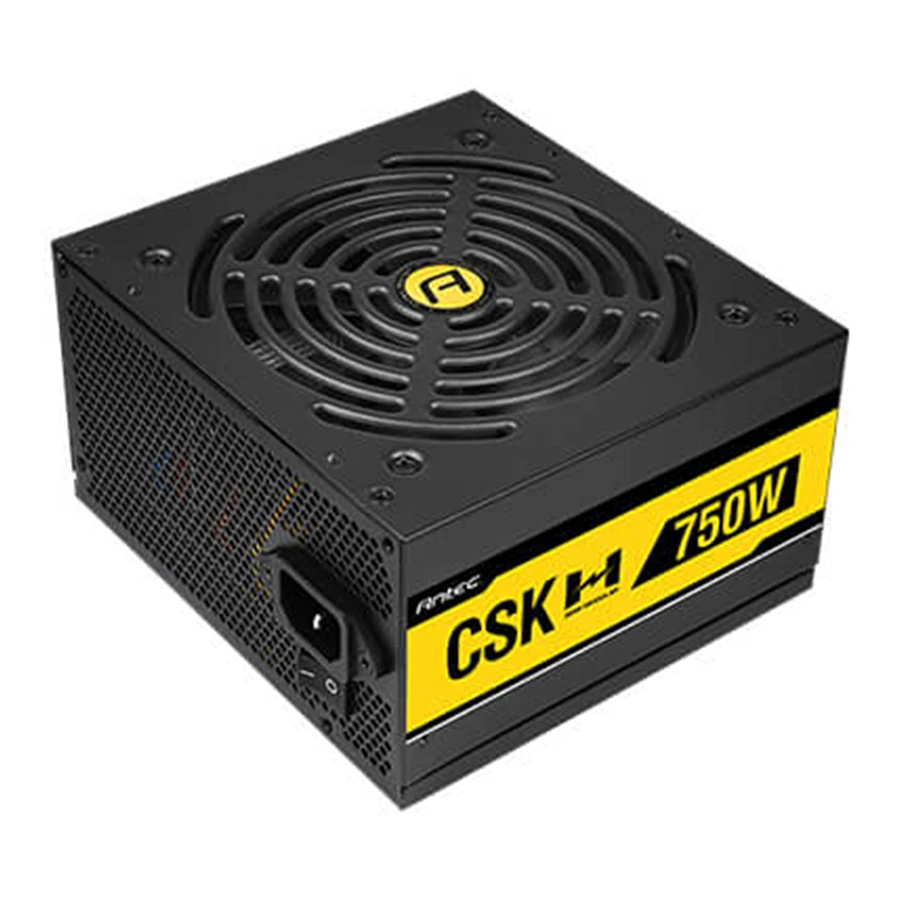 پاور کامپیوتر 750 وات نیمه ماژولار انتک مدل CSK 750H — تصویر 1