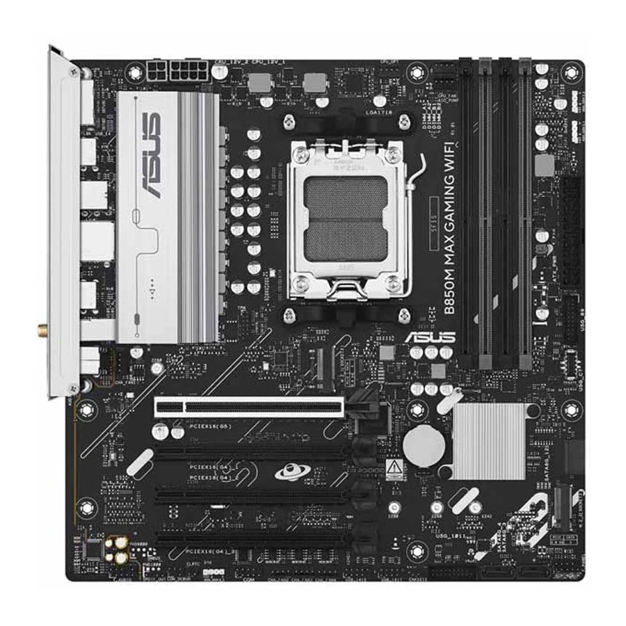 مادربرد ایسوس مدل B850M MAX GAMING WIFI DDR5 — تصویر 1