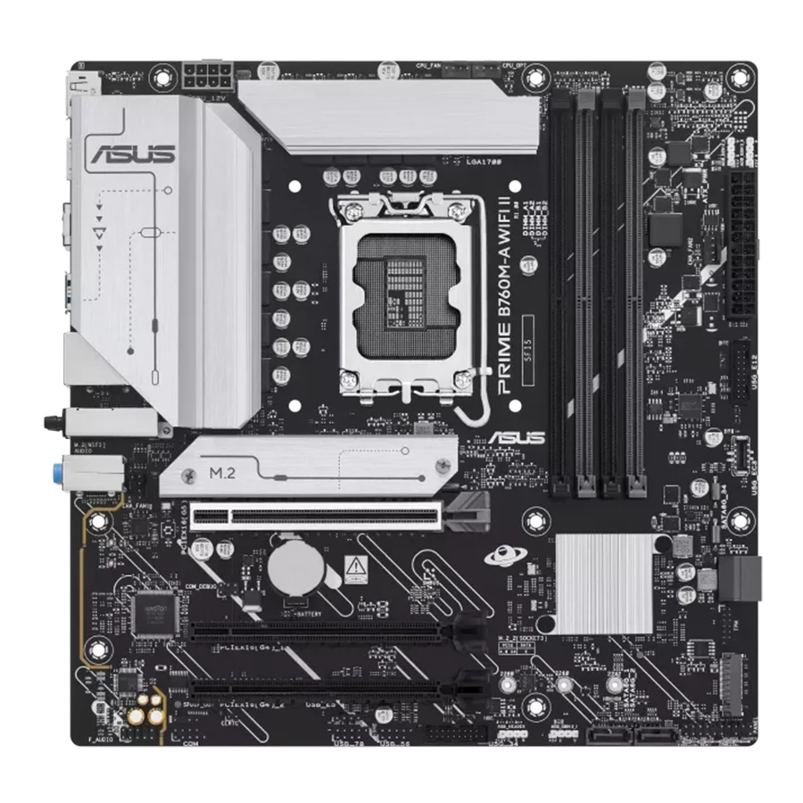 مادربرد ایسوس مدل Prime B760M-A WIFI II ARGB DDR5