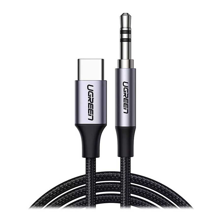 کابل 1 متری تبدیل USB-C به جک 3.5 میلیمتری یوگرین مدل AV143 — تصویر 1