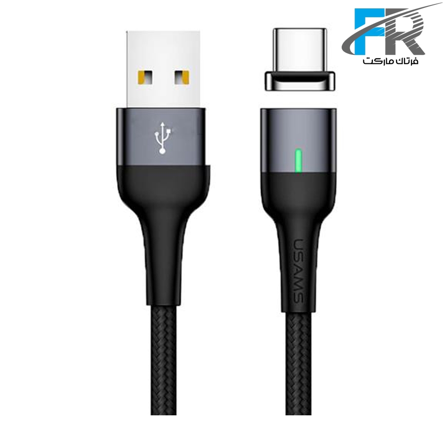 کابل تبدیل USB به Type-C یوسامز مدل US-SJ327 طول 1 متر