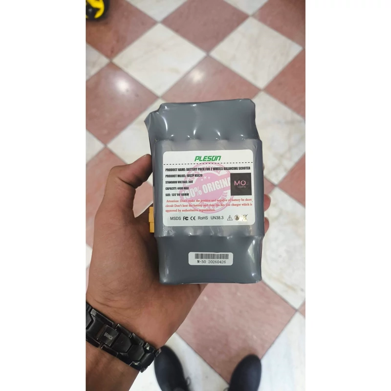 باطری اسکوتر برقی 36 ولت 4400 واقعی 2025 — تصویر 1
