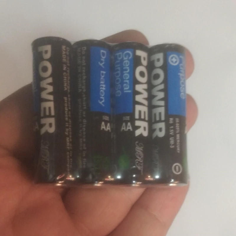 باطری قلمی برند Power بسته 4 عددی