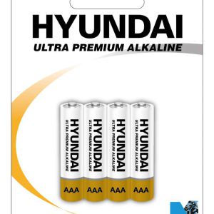 باطری نیم قلمی هیوندای ULTRA PREMIUM آلکالاین 4 عددی(1037041)