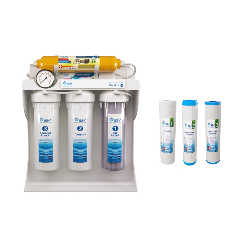 دستگاه تصفیه کننده آب اس اس وی مدل UltraPro X600 به همراه فیلتر بسته 3 عددی