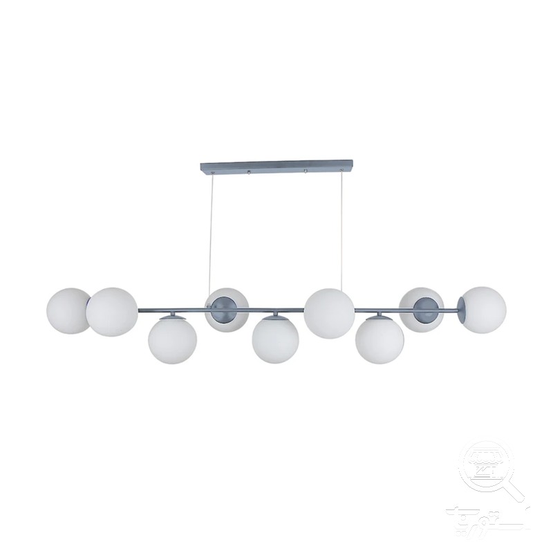 لوستر مدرن سقفی اتاق چشمه نور مدل A1230/9