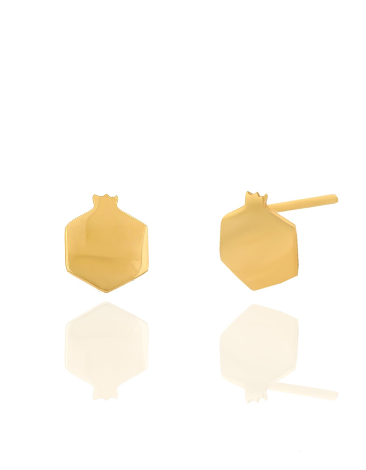 گوشواره طلا 18عیار اپال گلد مدل انار یلدار C2546