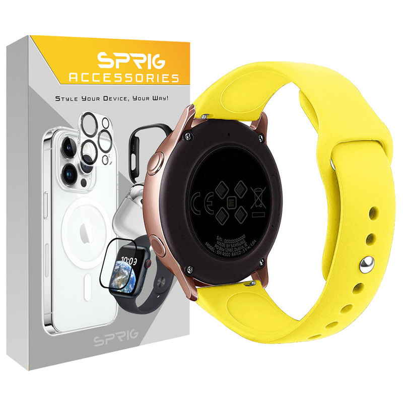 بند اسپریگ مدل SIC مناسب برای ساعت هوشمند سامسونگ Galaxy Watch 5 Pro 45mm — تصویر 1