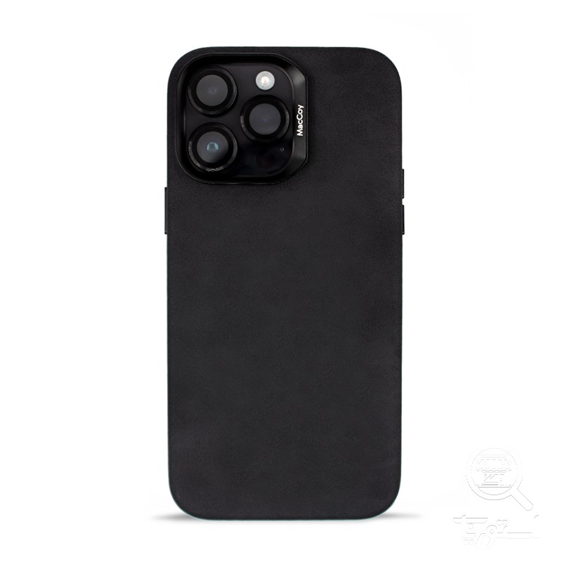 قاب گوشی اپل iPhone 15 Pro Max مک کوی مدل Enormous چرمی مگ سیف دار