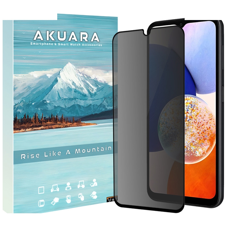 محافظ صفحه نمایش حریم شخصی آکوآرا مدل PRV AKU مناسب برای گوشی موبایل سامسونگ Galaxy A03s