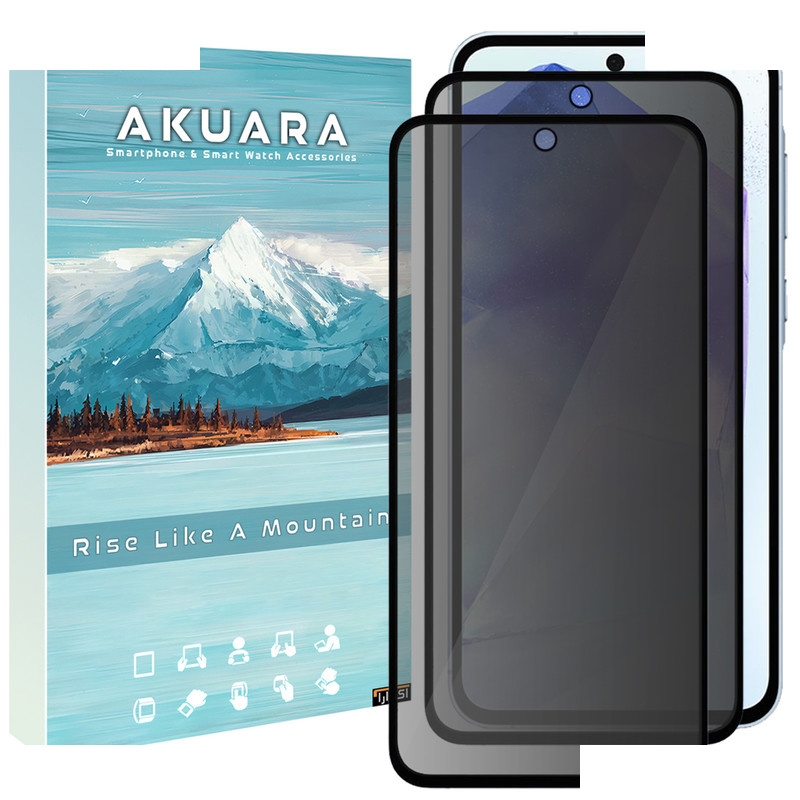 محافظ صفحه نمایش حریم شخصی آکوآرا مدل Privacy AKU مناسب برای گوشی موبایل شیائومی REDMI NOTE 9S / REDMI NOTE 9 PRO MAX / POCO X2 / POCO X3 NFC مجموعه دو عددی