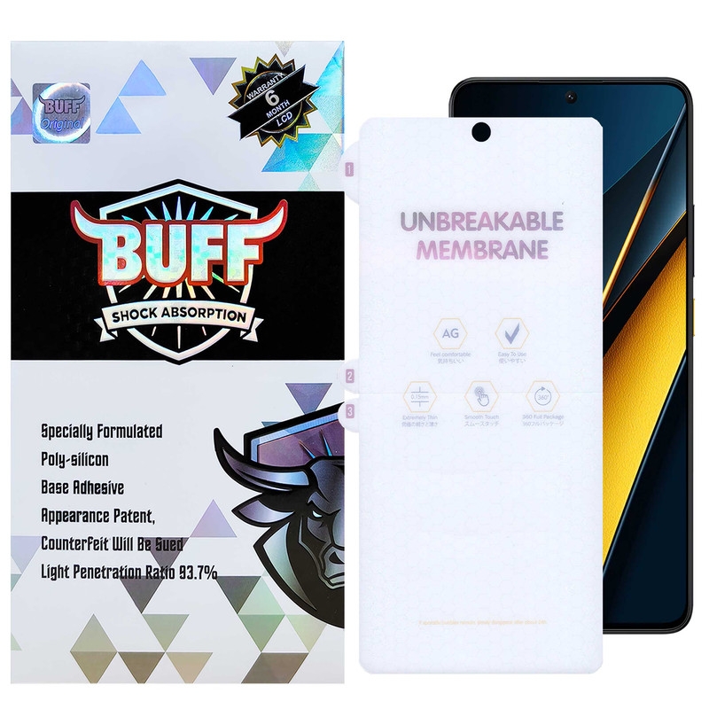 محافظ صفحه نمایش مات بوف مدل Hydrogel-Matte-G مناسب برای گوشی موبایل پوکو Poco X6 Pro - X6 - M6 Pro 4G