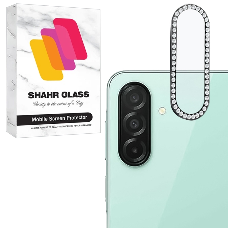 محافظ لنز دوربین شیشه ای گوشی سامسونگ Galaxy A36 5G شهر گلس مدل NRIS20