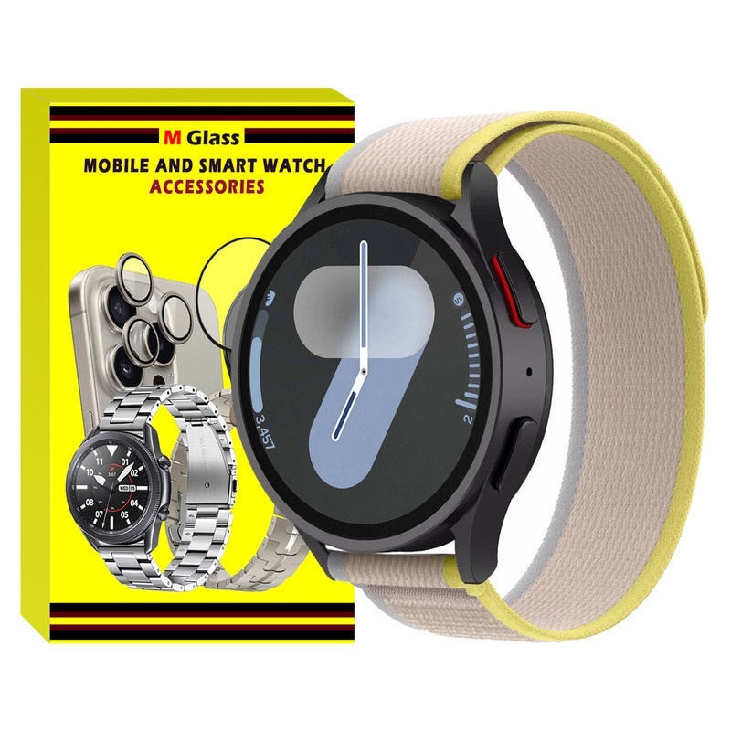 بند امگلس مدل Trail Loop MG مناسب برای ساعت هوشمند سامسونگ Galaxy Watch 4/5/6/7/FE سایز 40/43/44/46/47mm