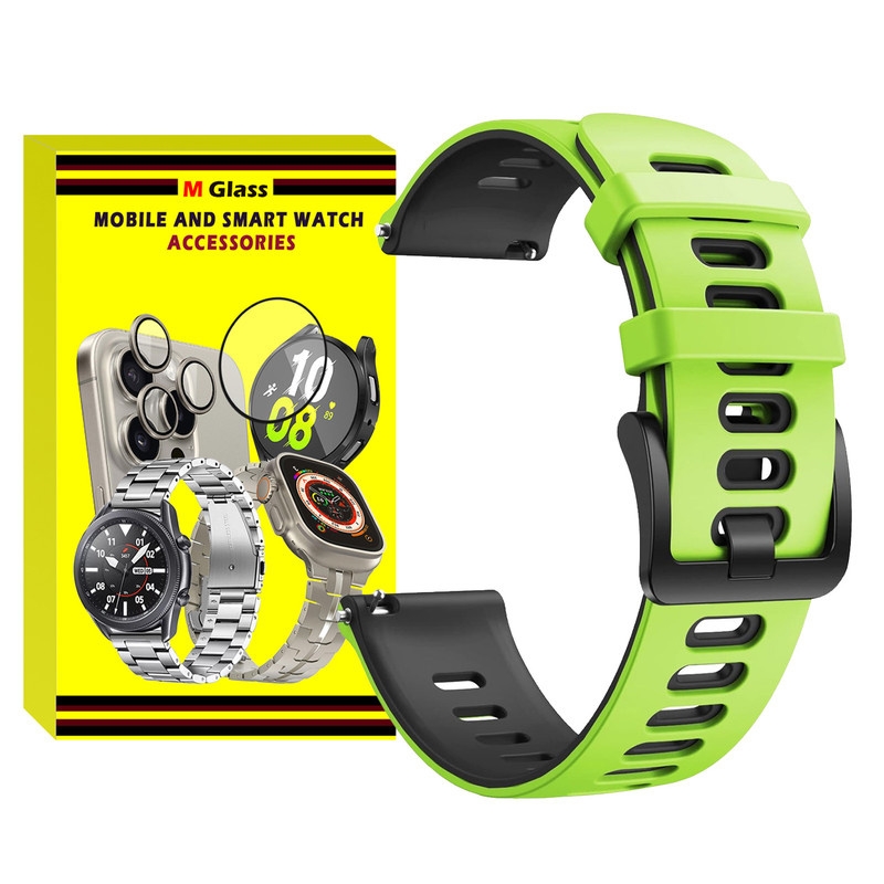 بند امگلس مدل Hike MG مناسب برای ساعت هوشمند سامسونگ Galaxy Watch 4/5/6/7/FE سایز 40/43/44/46/47 میلی متری
