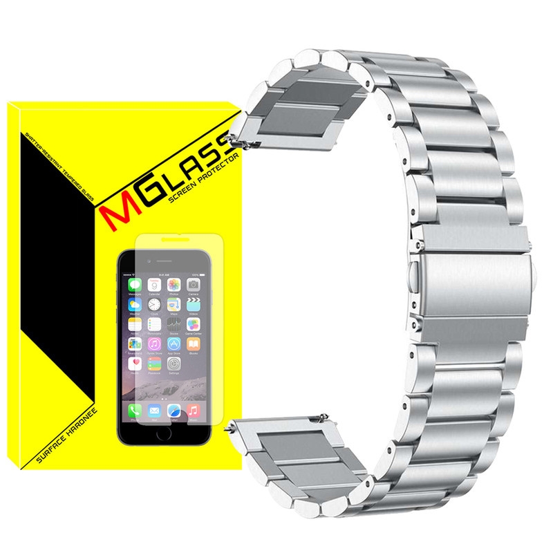 بند امگلس مدل 3Bead-MG-TW مناسب برای ساعت هوشمند کیو سی وای GTC / GTS / GS / GT — تصویر 1