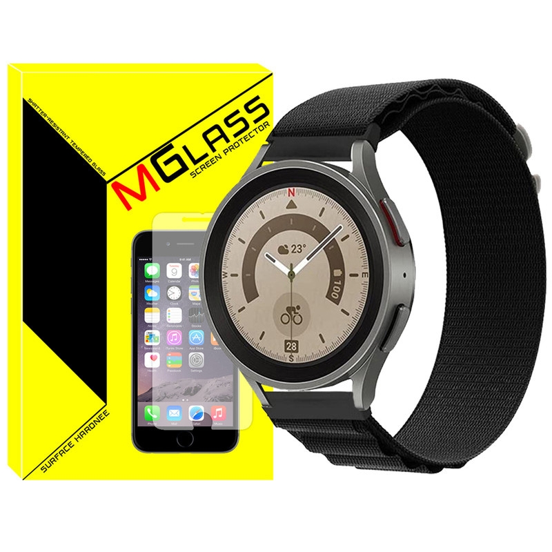 بند امگلس مدل Alpine-MG مناسب برای ساعت هوشمند سامسونگ Galaxy Watch 4 44mm / Watch 5 44mm