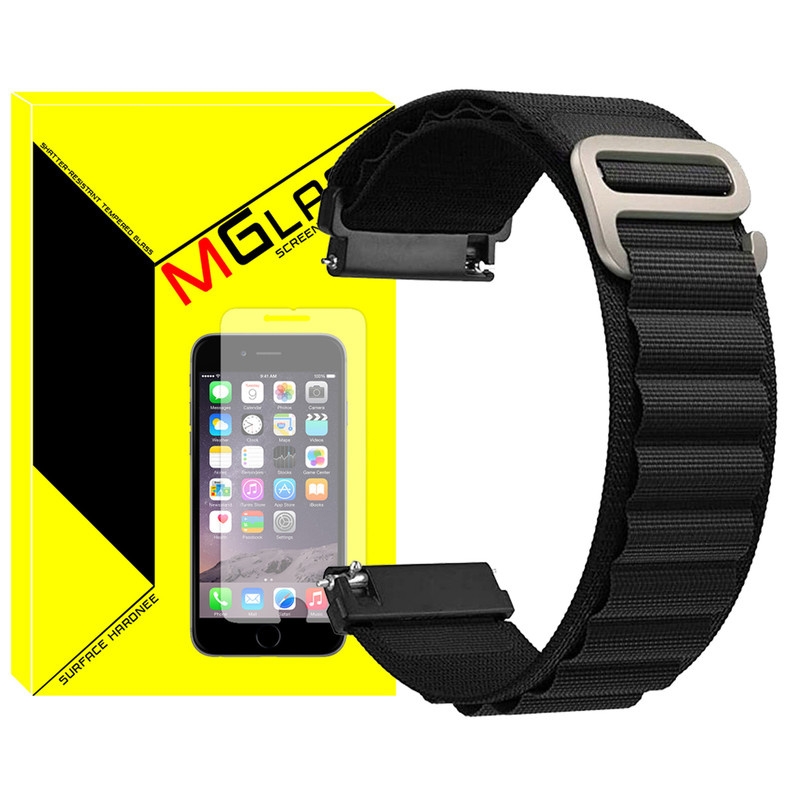 بند امگلس مدل Alpine-MG مناسب برای ساعت هوشمند گارمین Vivoactive HR / Luxe / Style / Venu / Venu SQ
