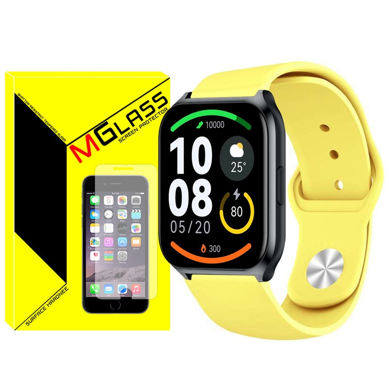 بند امگلس مدل Sic-MG-TW مناسب برای ساعت هوشمند هایلو Watch 2 Pro / LS02 Pro